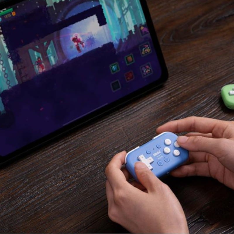 Gamepad 8BitDo Micro Bluetooth Azul – Mando Nintendo Switch/Android - Ítem5