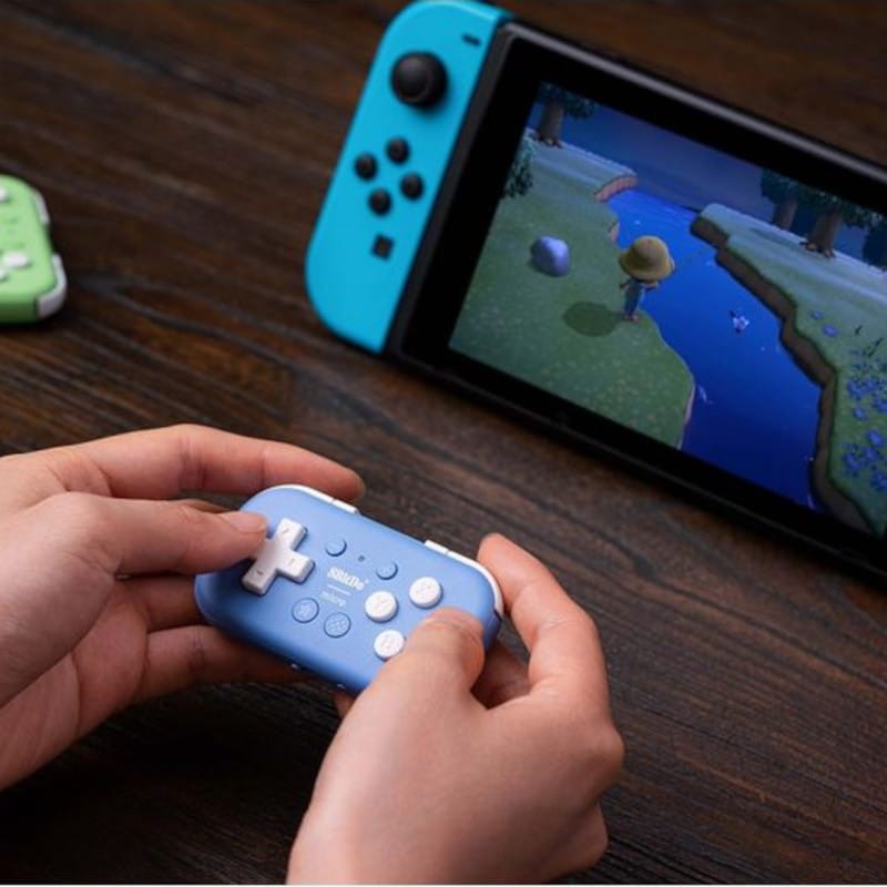 Manette 8BitDo Micro Bluetooth Bleu – Manette Nintendo Switch/Android - Ítem6