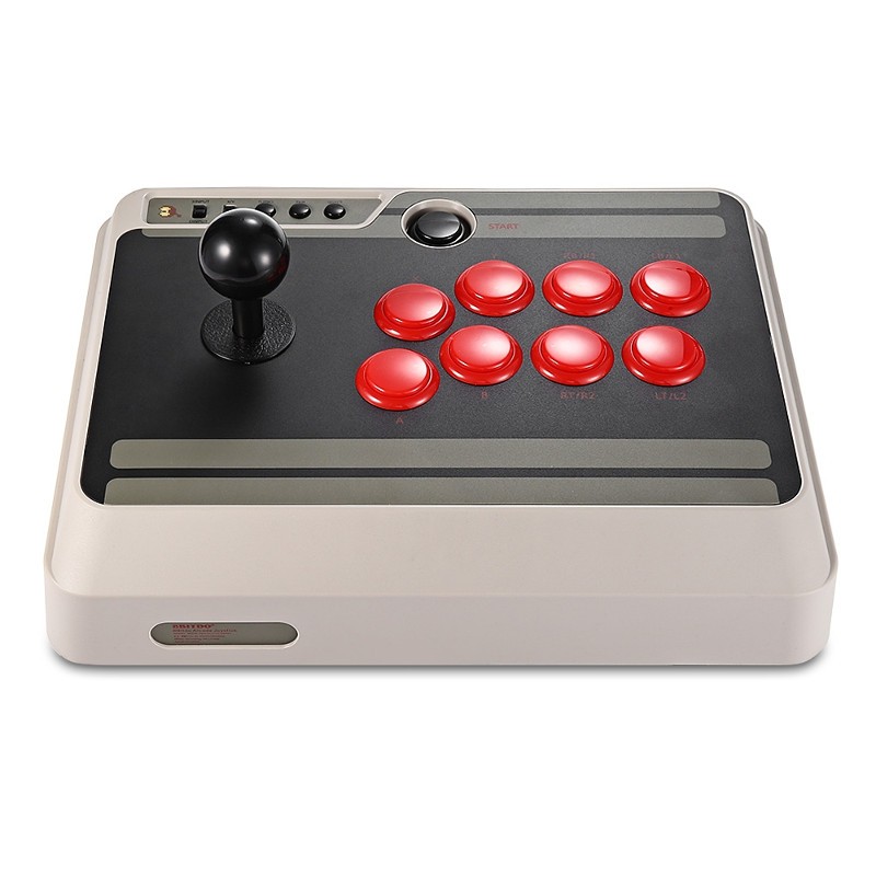 Gamepad 8bitdo N30 Arcade Stick - Interaz de Bot (avião na frente)
