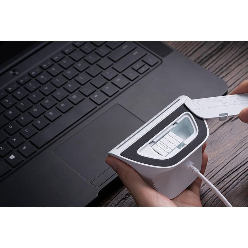 Adaptador de Gamepad 8BitDo Ultimate 3 Bluetooth/2.4G/Cable con adaptador + base de carga Blanco - Mando Para Xbox/Smartphone/PC