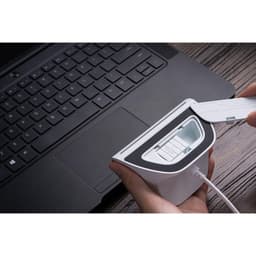 Adaptador de Gamepad 8BitDo Ultimate 3 Bluetooth/2.4G/Cable con adaptador + base de carga Blanco - Mando Para Xbox/Smartphone/PC