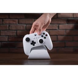 Base de carga de Gamepad 8BitDo Ultimate 3 Bluetooth/2.4G/Cable con adaptador + base de carga Blanco - Mando Para Xbox/Smartphone/PC