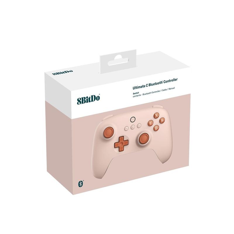 Gamepad 8BitDo Ultimate C Bluetooth Laranja - Controlador Pro Compatível com Nintendo Switch - Item4