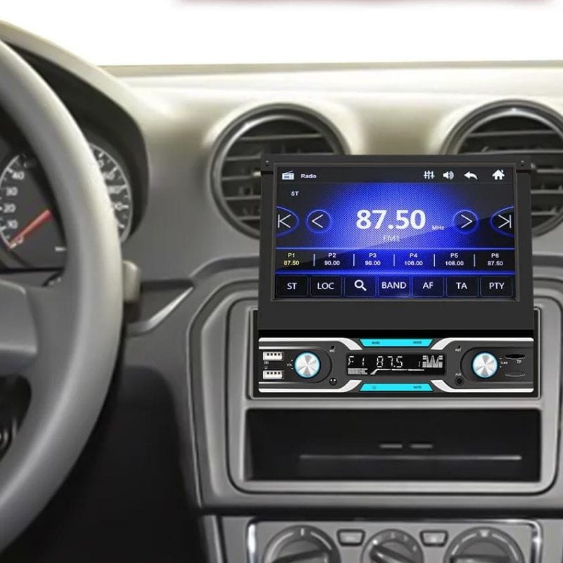 SWM 9603S Ecrã retrátil Bluetooth Carplay/Android Auto USB sem fios Preto - Autorrádio 1 DIN - Item3