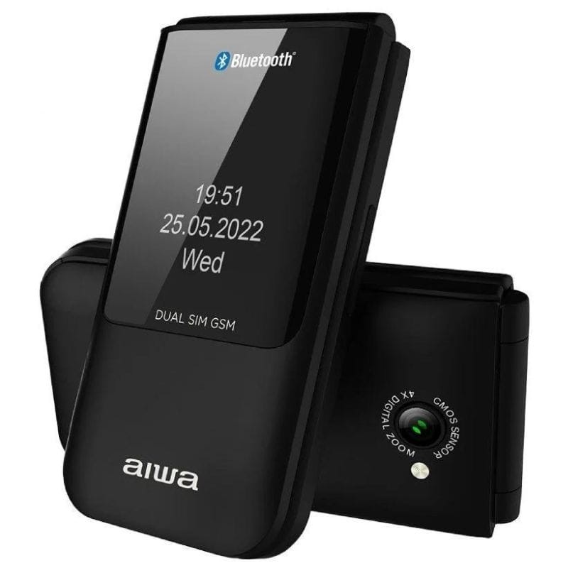 Aiwa FP-24 32MB/32MB Noir - Téléphone portable pour seniors - Ítem