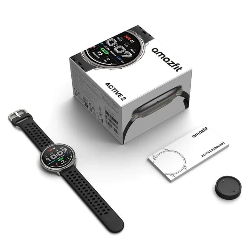 Amazfit Active 2 Correa Silicona Negro - Reloj Inteligente con GPS - Ítem11