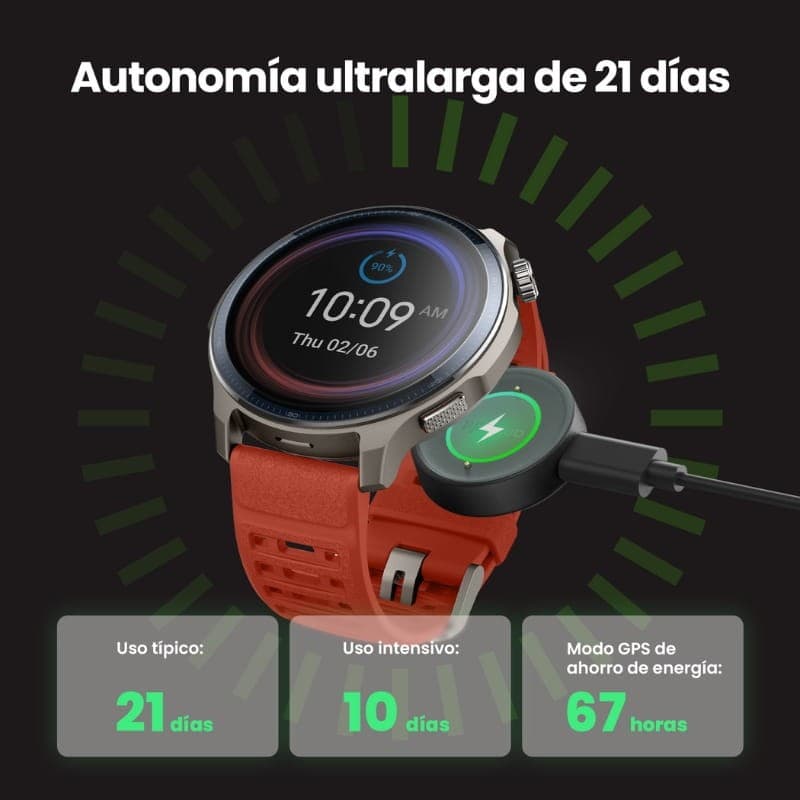 Amazfit Balance 2 Negro - duración de la batería