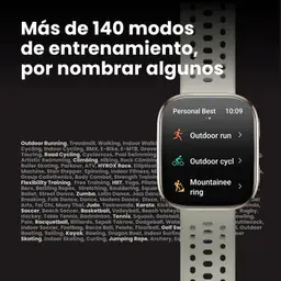 Amazfit Bip 6 Beige - Múltiples modos deportivos
