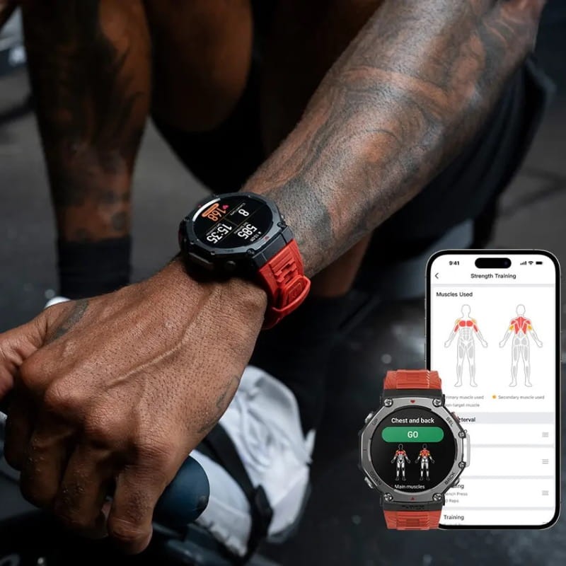 Amazfit T-Rex 3 Negro - Reloj Inteligente - Ítem7