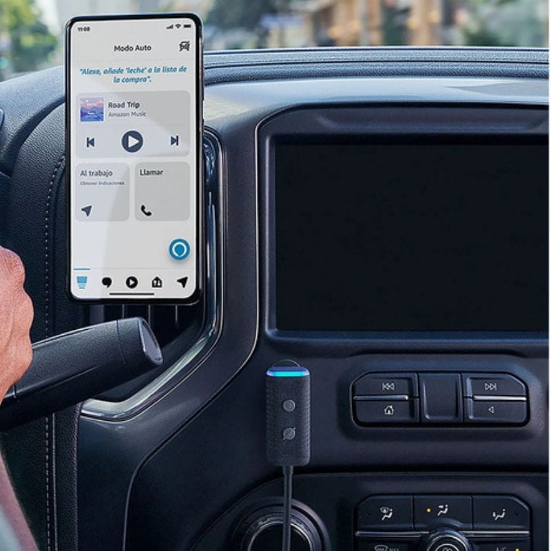 Amazon Echo Auto (2ª geração) Preto - Altifalante inteligente para automóvel - Item2