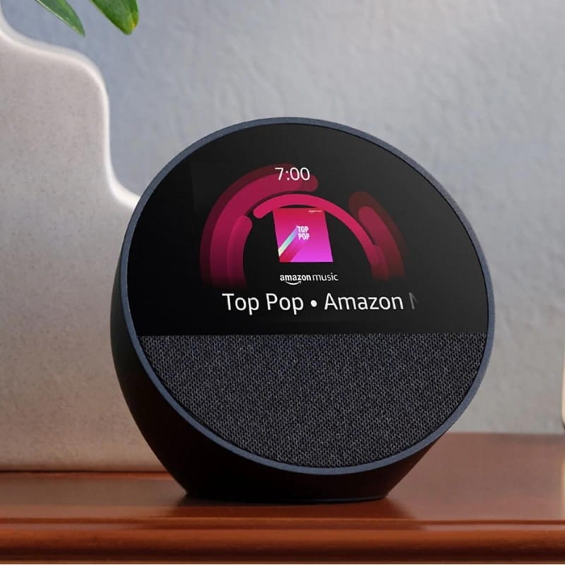 Amazon Echo Spot (2024) Noir - Assistant Smart Home - Non Scelle - Ítem1