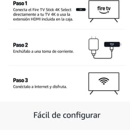 Amazon Fire TV Stick 4K Select con Mando por Voz Alexa - configuración
