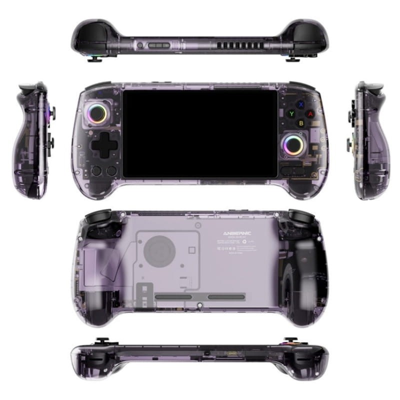 Anbernic RG 557 12GB/256GB Roxo Transparente - Item1