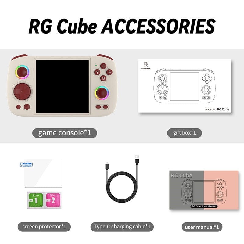 Anbernic RG Cube 8Go/128Go Gris - Ítem8