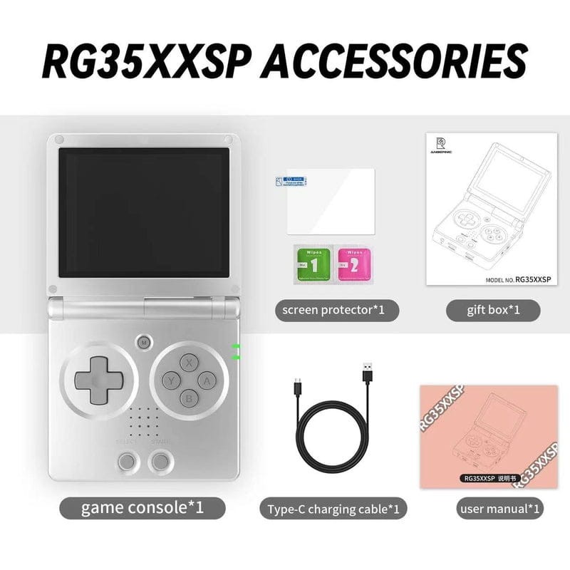 Anbernic RG35XXSP 64 GB Prata - Item7