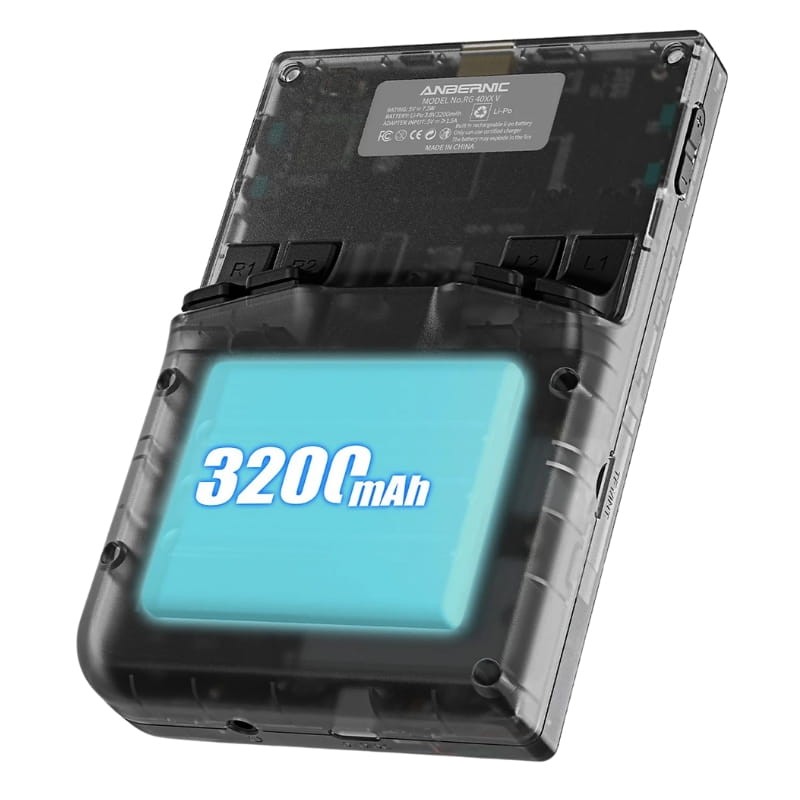 Console rétro portable Anbernic RG40XX V 64 Go Noir - Ítem5
