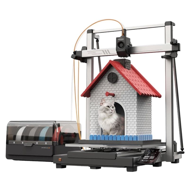 Anycubic Kobra 3 Max Combo - vue à 45 degrés