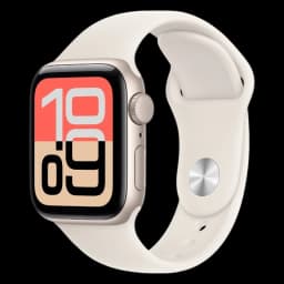 Apple Watch SE 3 GPS 40mm Blanco Estelar con Correa Deportiva Blanco M/L