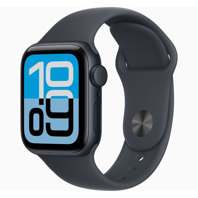 Apple Watch SE 3 GPS 40mm Medianoche con Correa Deportiva Negro M/L - Ítem