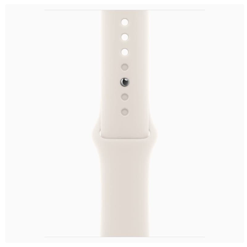 Apple Watch SE 3 GPS 44mm Blanco Estelar - correa
