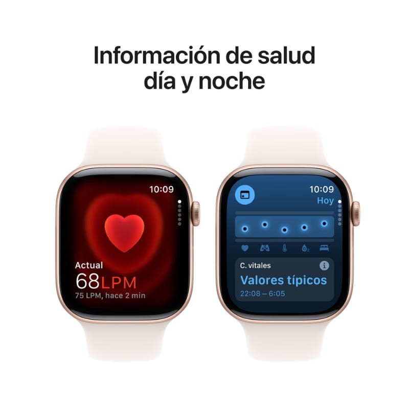 Apple Watch Series 10 GPS 46 mm Alumínio Ouro rosa com Pulseira Desportiva S/M - Item4