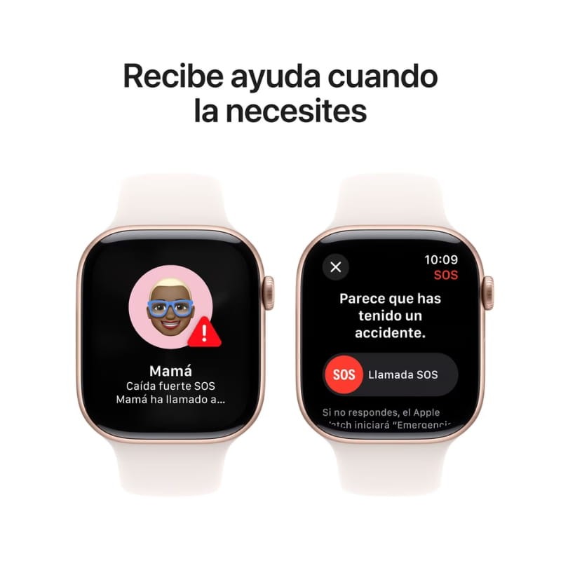 Apple Watch Series 10 GPS 46 mm Alumínio Ouro rosa com Pulseira Desportiva S/M - Item6