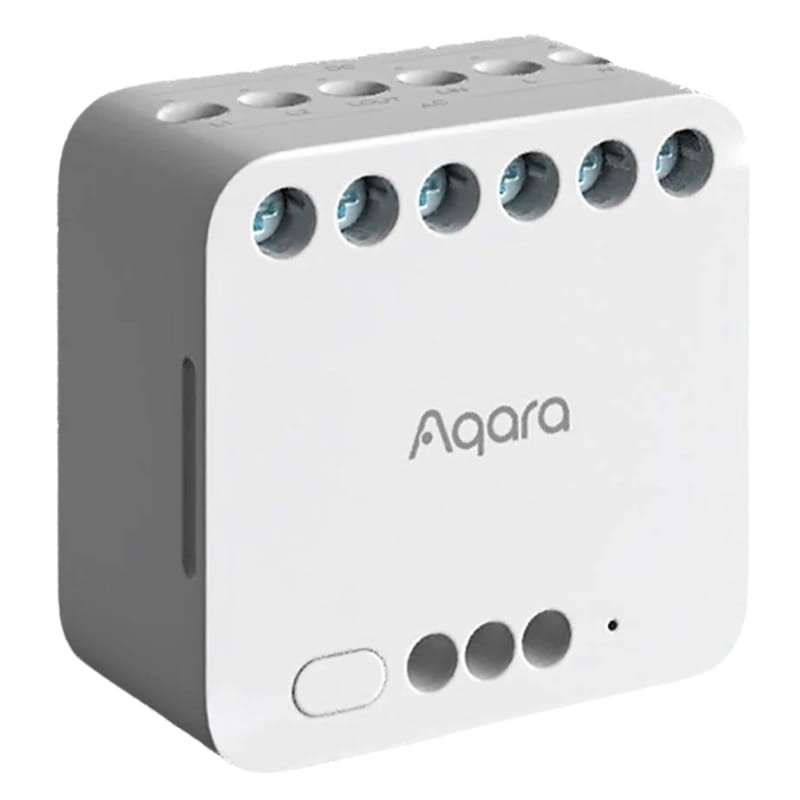 Aqara Dual Relay Module T2 Branco - Relé duplo inteligente - Item