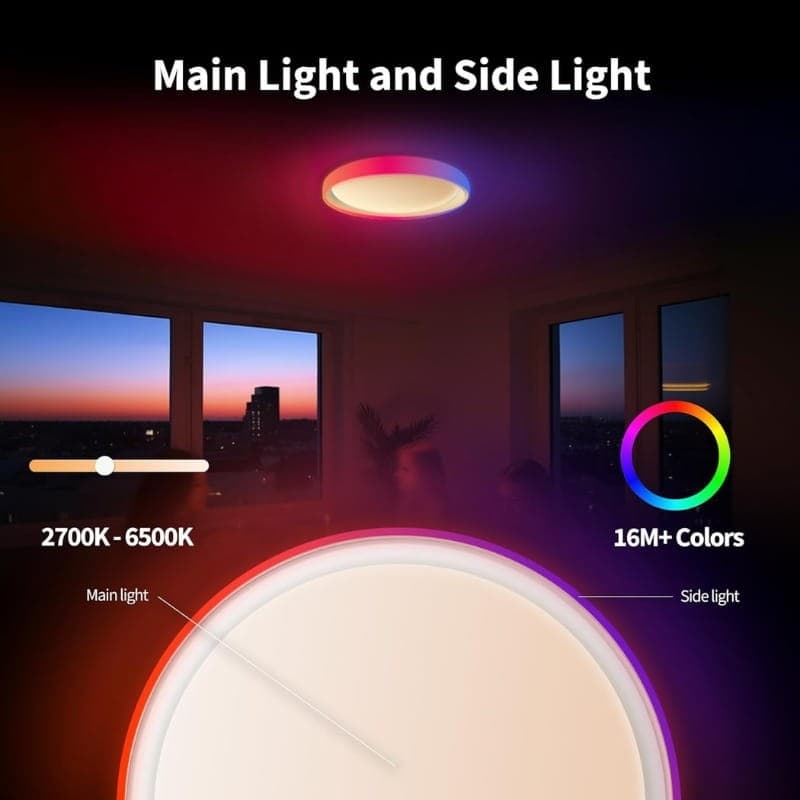 Aqara LED Ceiling Light T1M - temperatura de color