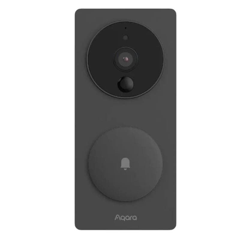 Aqara Smart Video Doorbell G4 Preto - Campainha com vídeo sem fios - vista frontal