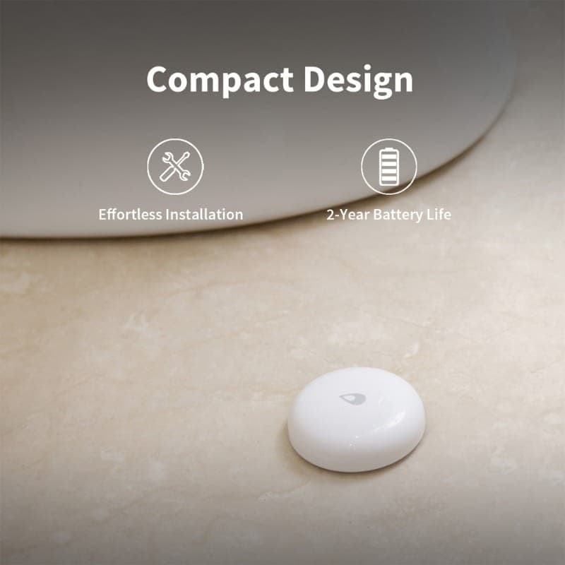 Aqara T1 WL-S02D Branco - Sensor de fugas de água - duração da bateria