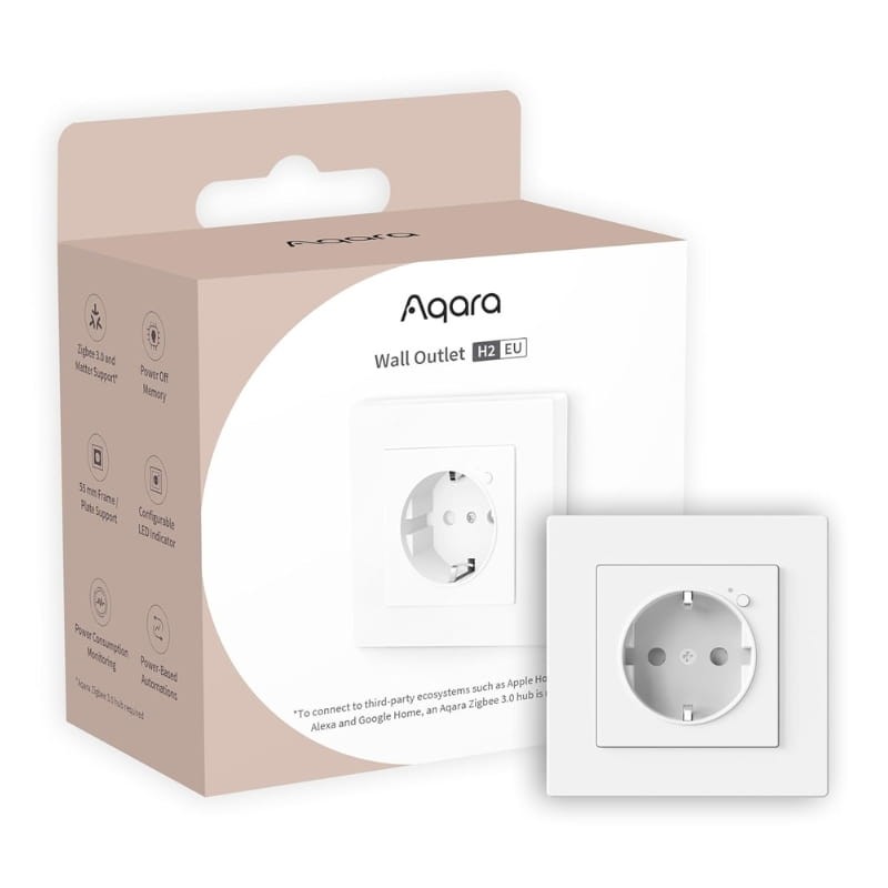 Aqara Wall Outlet H2 EU ZigBee - Enchufe Inteligente - Ítem7