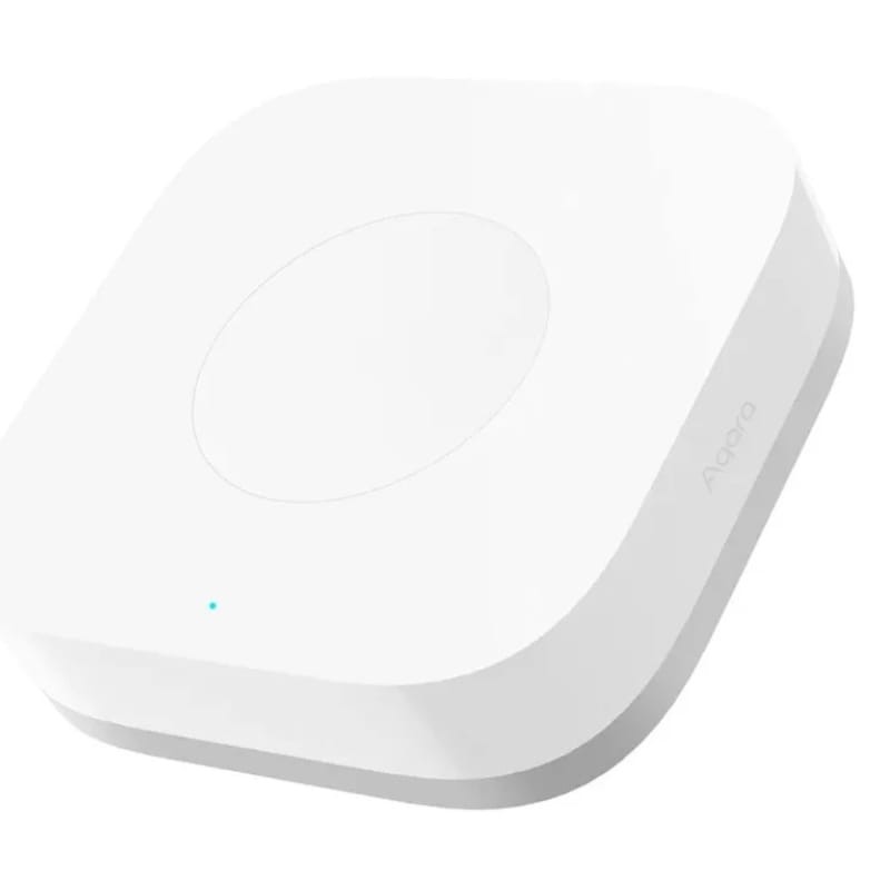 Aqara Wireless Mini Switch T1 Zigbee Branco - Interruptor sem fios - Item1