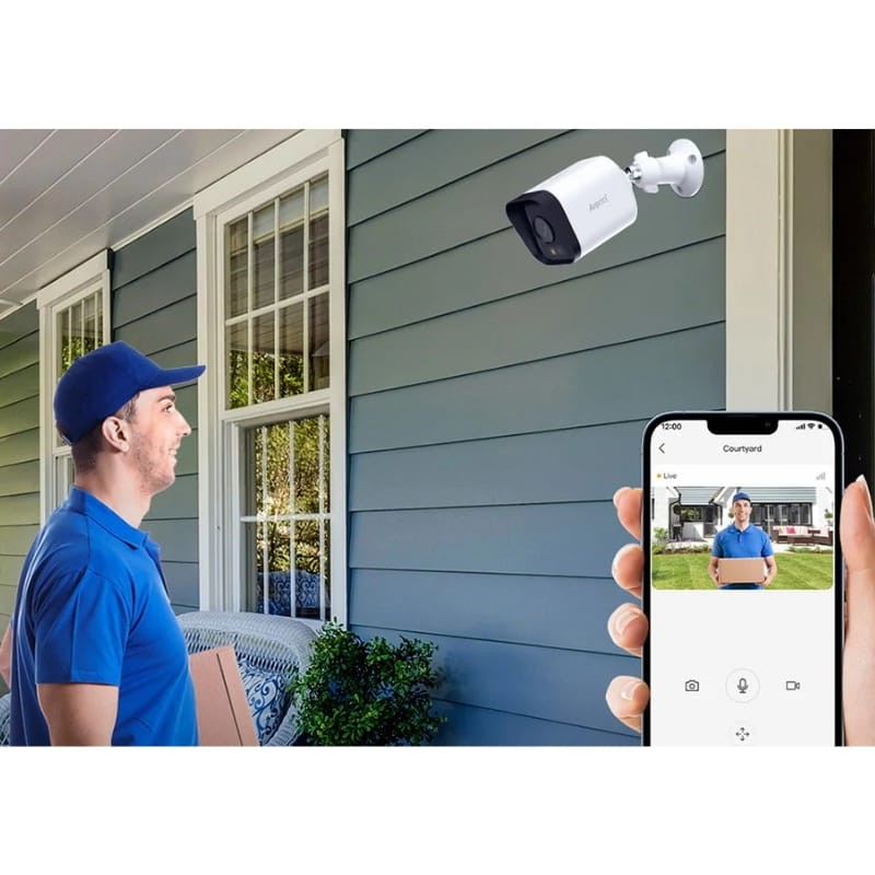 Arenti O3 4MP 2.5K IP65 WiFi Branco - Câmara de Segurança para Exterior - Item5