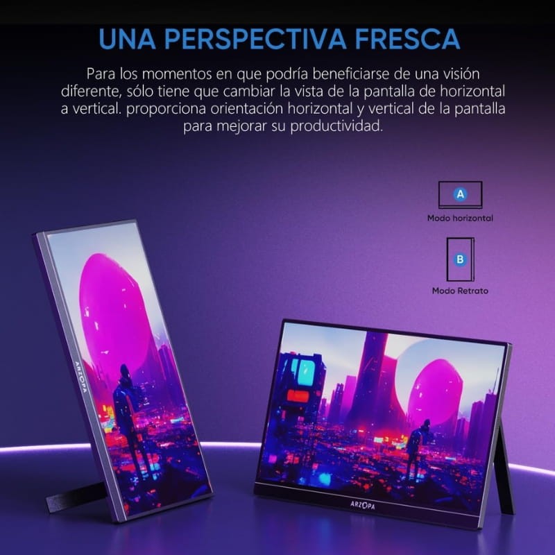 Arzopa Z1FC 16,1'' FHD IPS 144Hz HDR - Monitor portátil - Item2