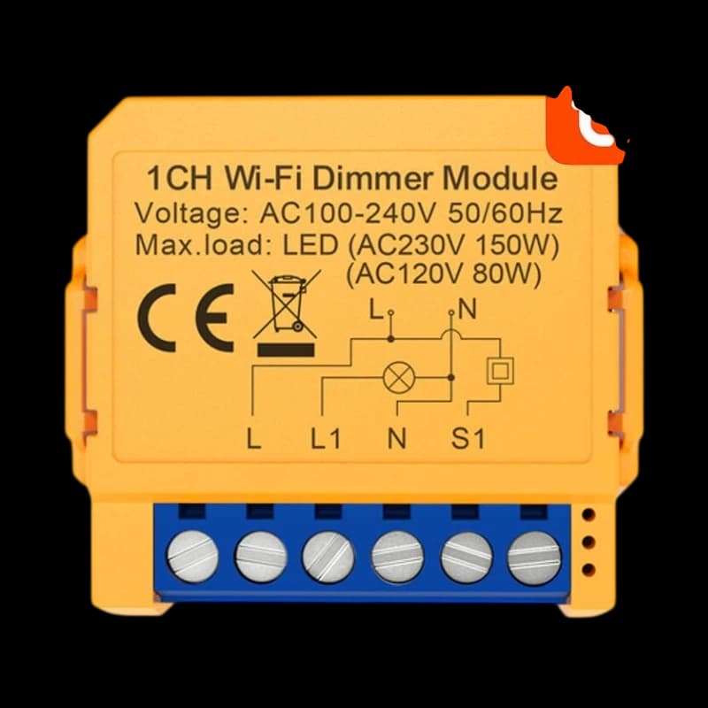 Avatto DMS16-2 Naranja - Switch Inteligente WiFi