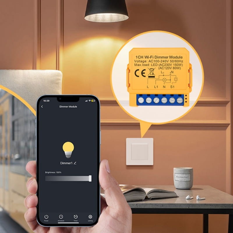 Avatto DMS16-2 Orange - Interrupteur intelligent WiFi - Ítem3