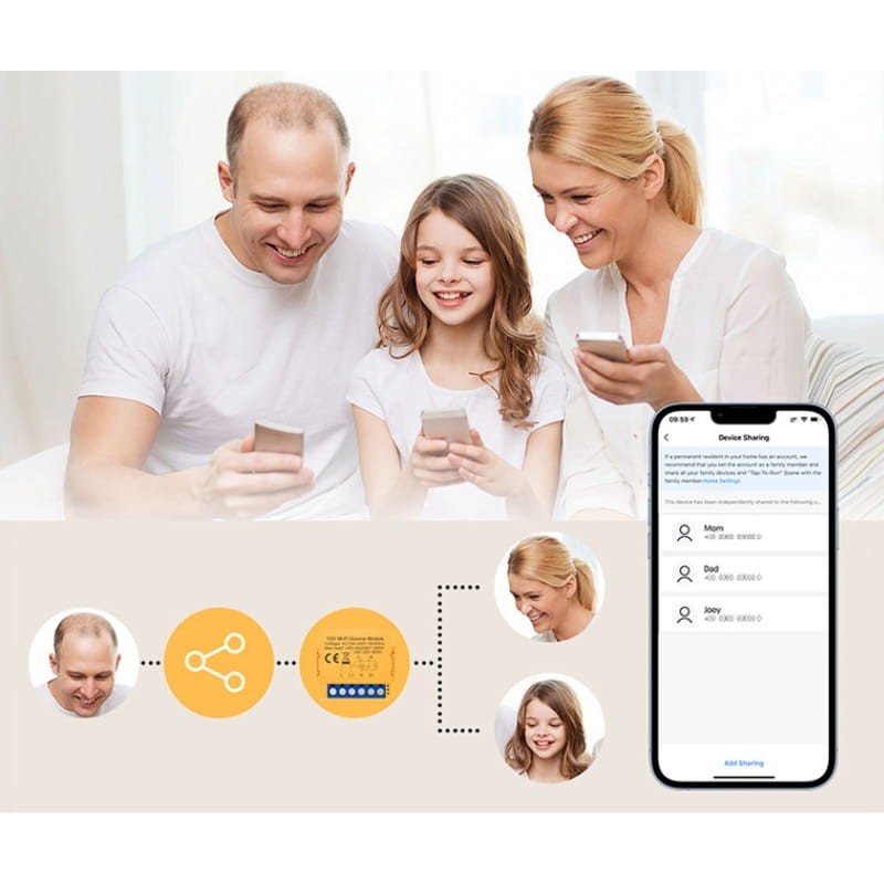 Avatto DMS16-2 Orange - Interrupteur intelligent WiFi - Ítem4