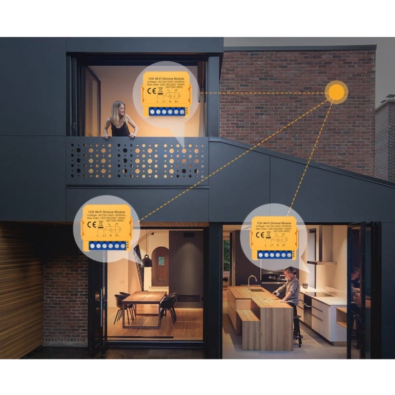 Avatto DMS16-2 Orange - Interrupteur intelligent WiFi - Ítem5