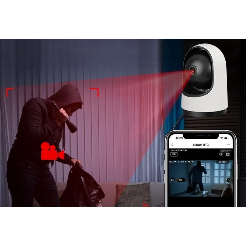 Avatto IPC03 4MP WiFI Blanco - Cámara de Seguridad - Ítem5
