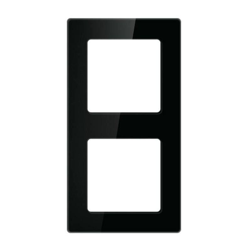 Avatto N-TS10-Frame-B2 Preto - Moldura para Interruptores - Item