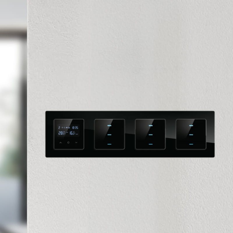 Avatto N-TS10-Frame-B4 Preto - Moldura para interruptores - Item2