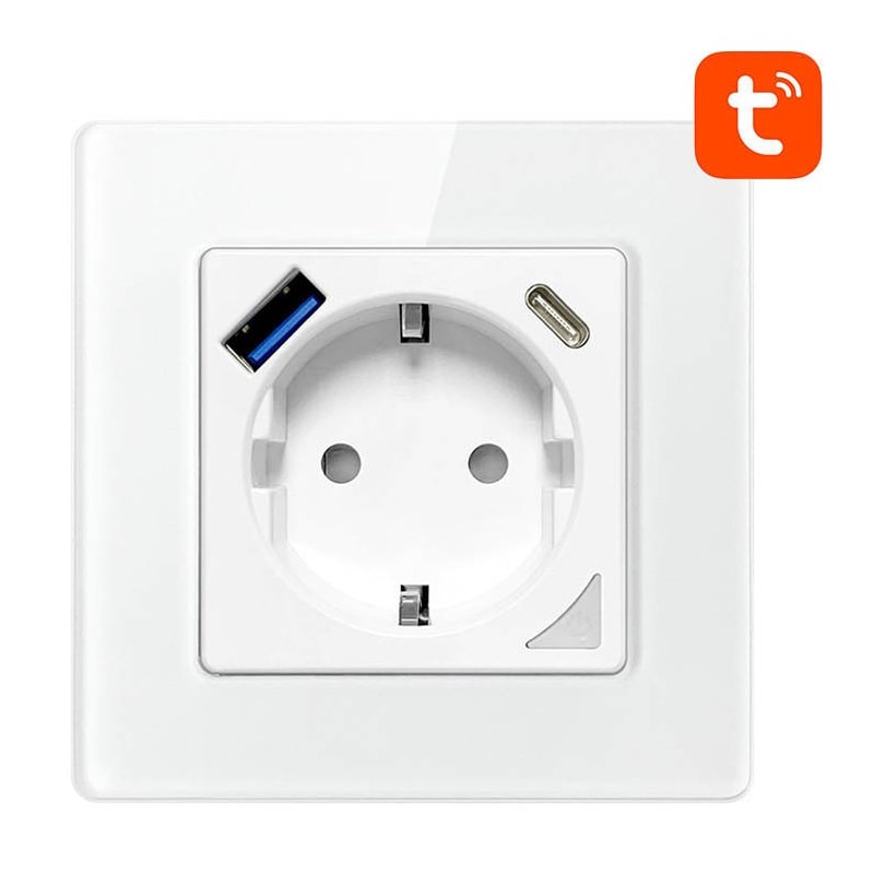 Avatto N-WOT10-USB-W WiFi Blanc - Fiche intelligente - Ítem