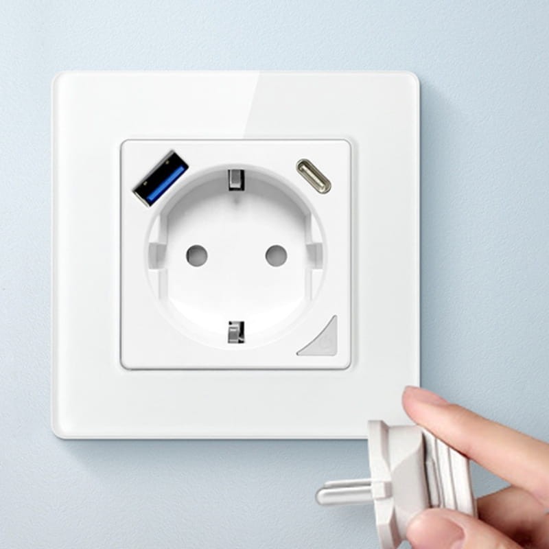 Avatto N-WOT10-USB-W WiFi Blanc - Fiche intelligente - Ítem1