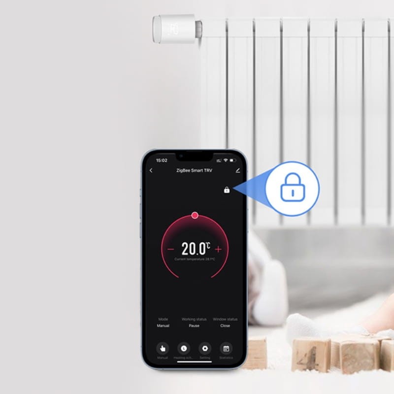 Avatto TRV10 Zigbee Blanco - Termostato de Radiador - Ítem5