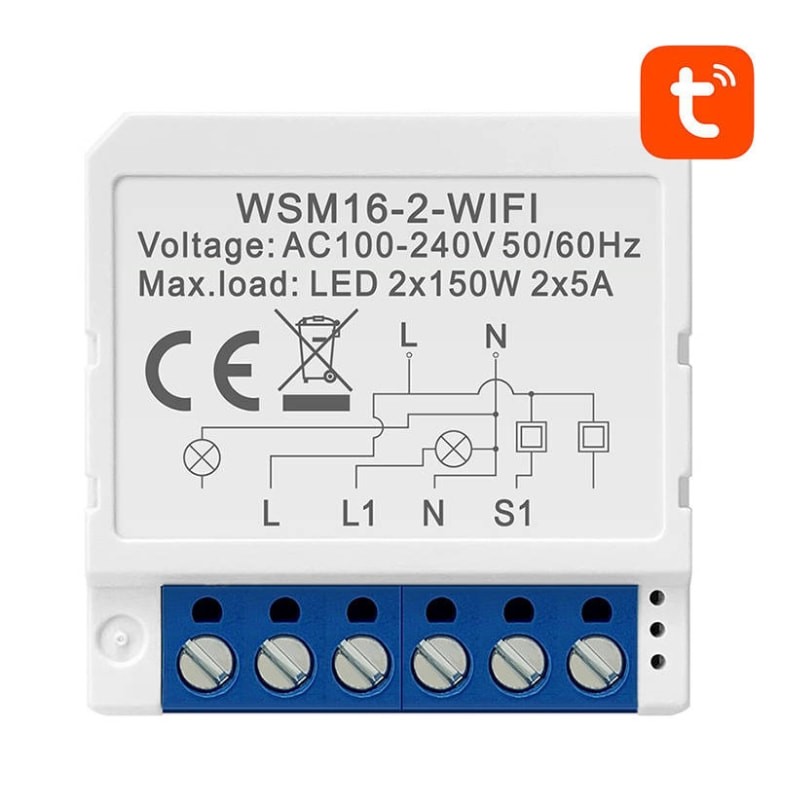 Avatto WSM16-W2 Blanc - Interrupteur intelligent WiFi - Ítem