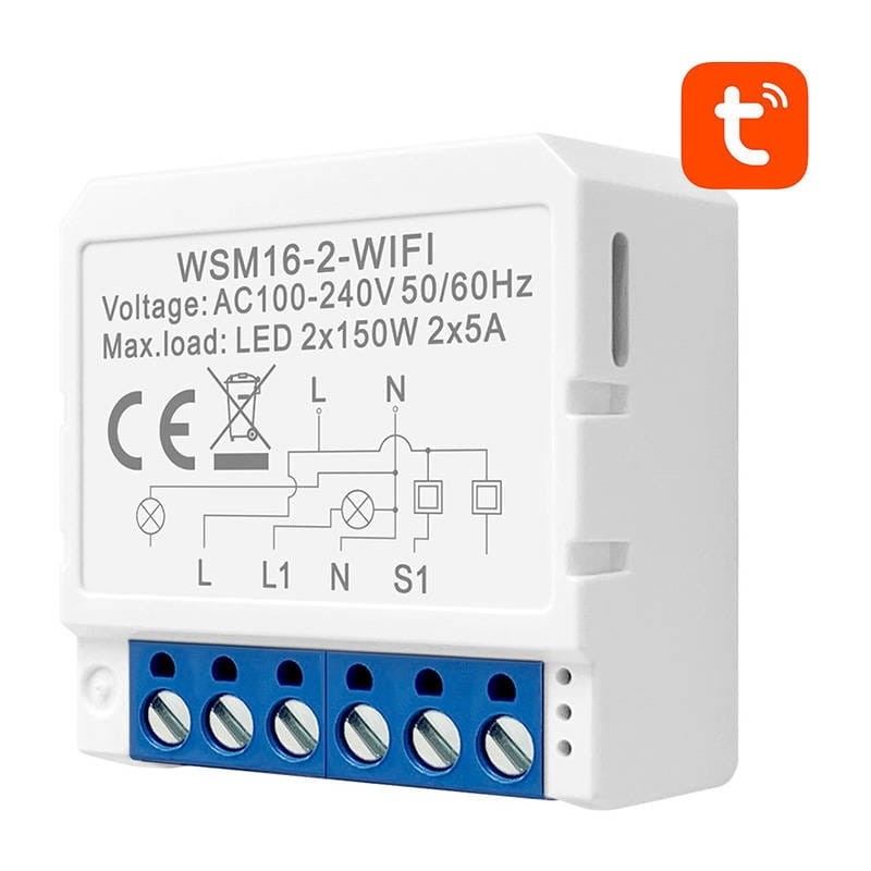 Avatto WSM16-W2 Blanc - Interrupteur intelligent WiFi - Ítem1