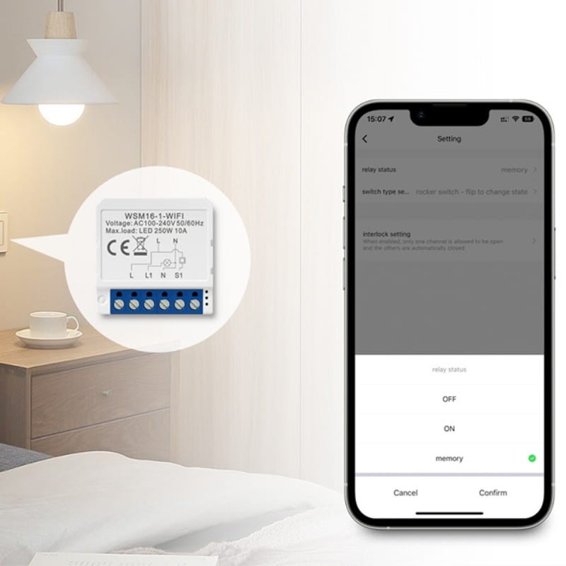Avatto WSM16-W2 Blanc - Interrupteur intelligent WiFi - Ítem3