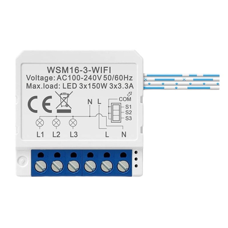 Avatto WSM16-W3 Branco - Interruptor Inteligente WiFi - Item