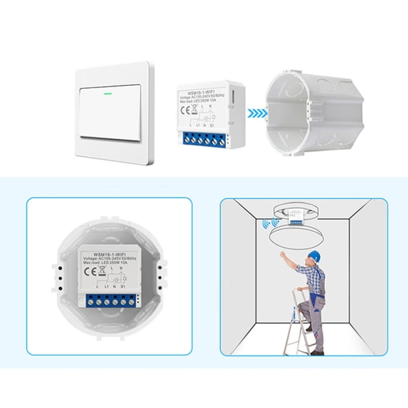 Avatto WSM16-W3 Branco - Interruptor Inteligente WiFi - Item4