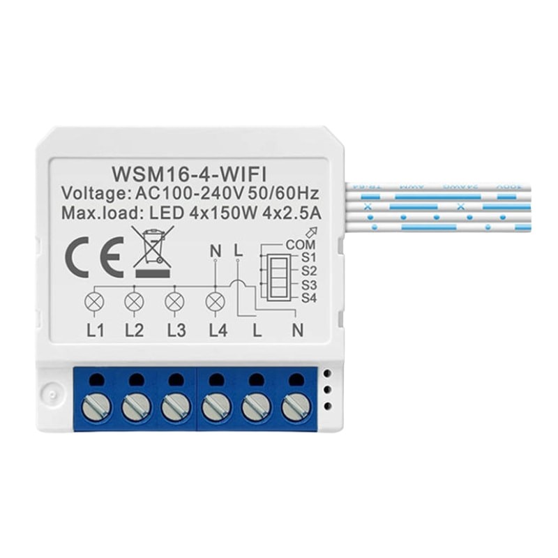 Avatto WSM16-W4 Blanc - Interrupteur intelligent WiFi - Ítem